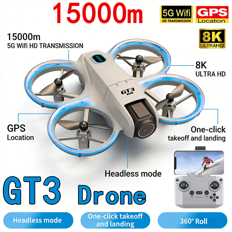 Drone Video Production - طائرة هليكوبتر GT3 MAX جديدة 8K