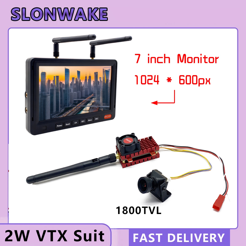 Drone Aerial Photography - كاميرا SLONWAKE 5.8G 2W VTX FPV