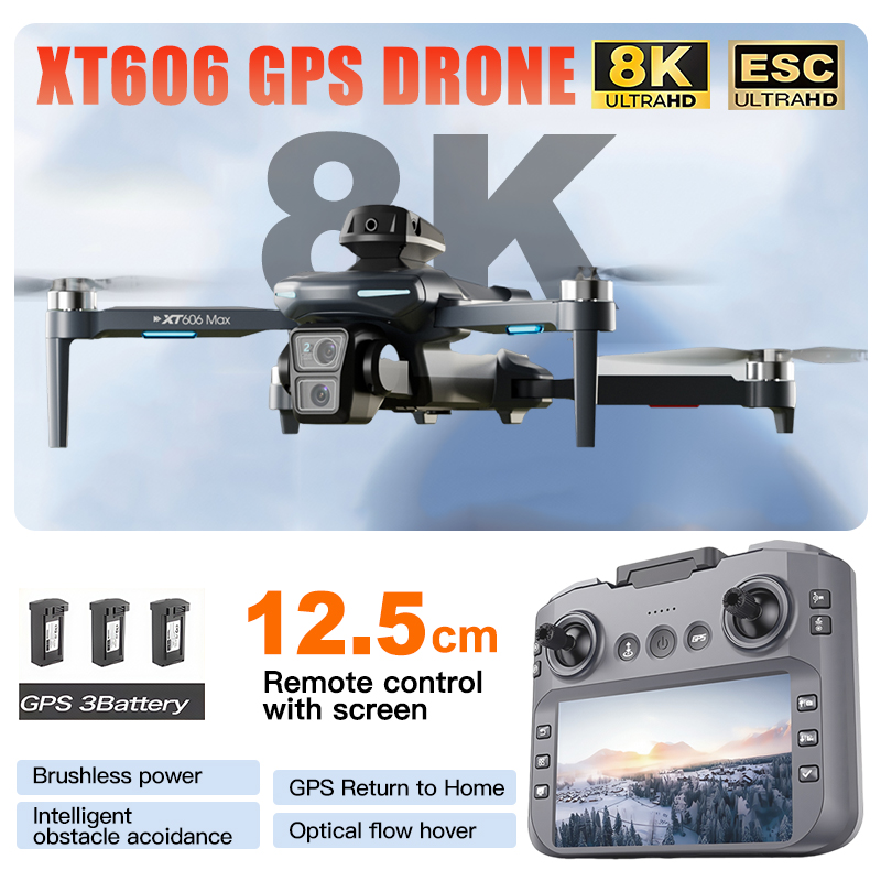 Drone Surveying - طائرة بدون طيار XT606 MAX 3