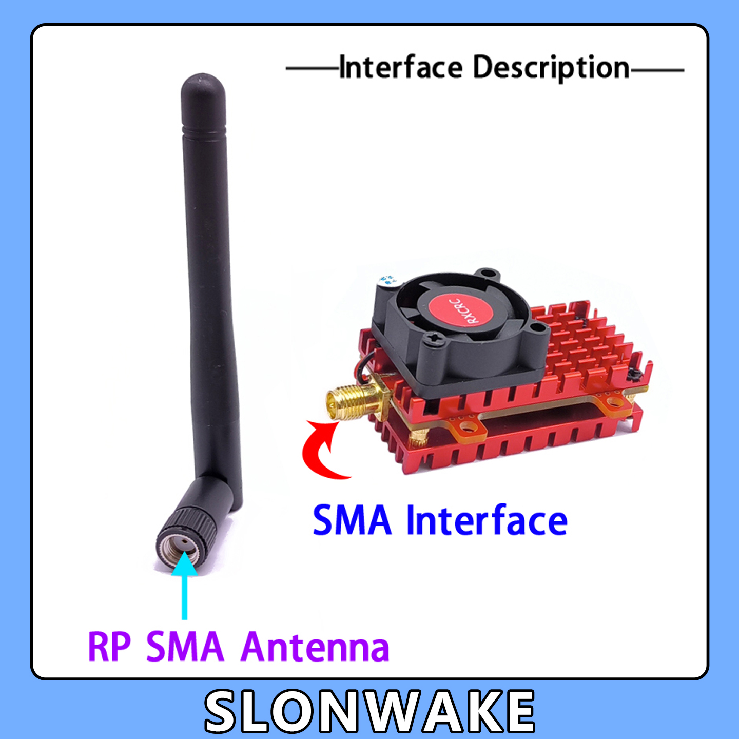 كاميرا SLONWAKE 5.8G 2W VTX FP - مراجعة Drone Aerial Photography وسعره