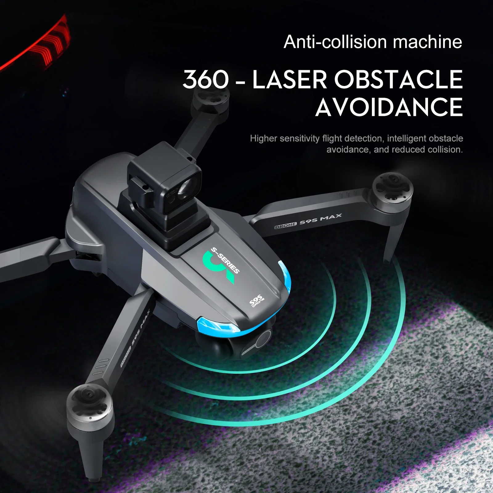 جديد S9S ماكس طائرة صغيرة بدون - مراجعة Drone Aerial Photography وسعره