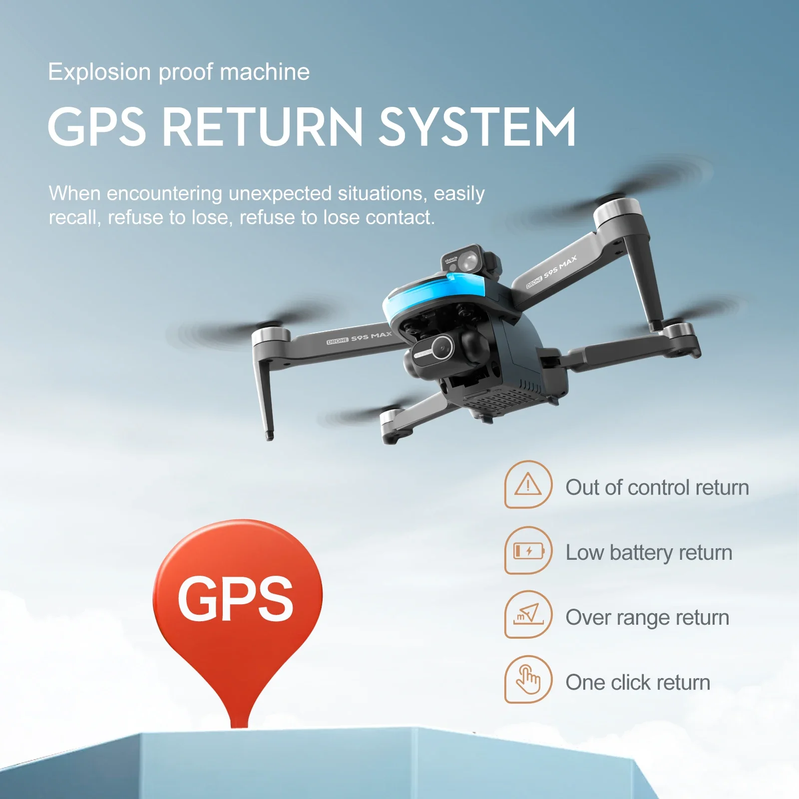 جديد S9S ماكس طائرة صغيرة بدون - مراجعة Drone Aerial Photography وسعره