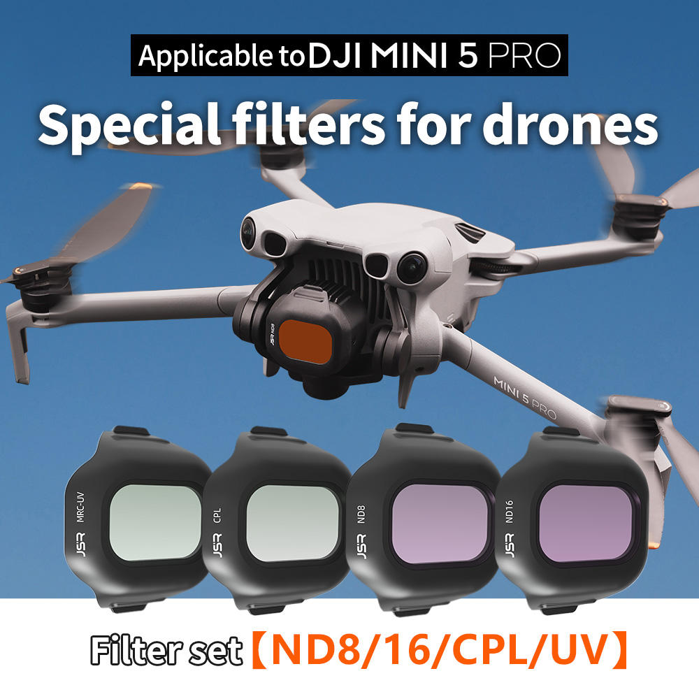 فلاتر عدسات لطائرة DJI Mini 5  - مراجعة Drone Ndvi وسعره