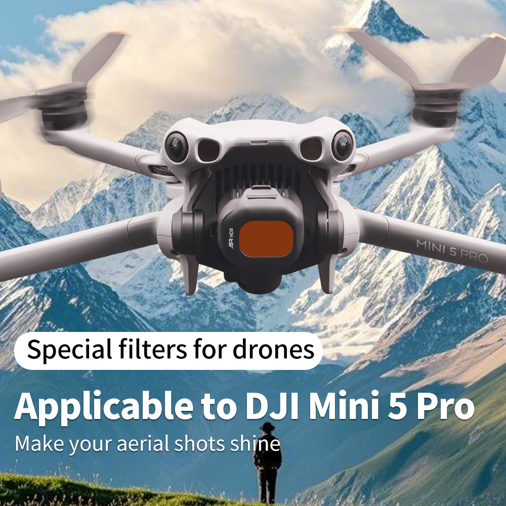 فلاتر عدسات لطائرة DJI Mini 5  - مراجعة Drone Ndvi وسعره