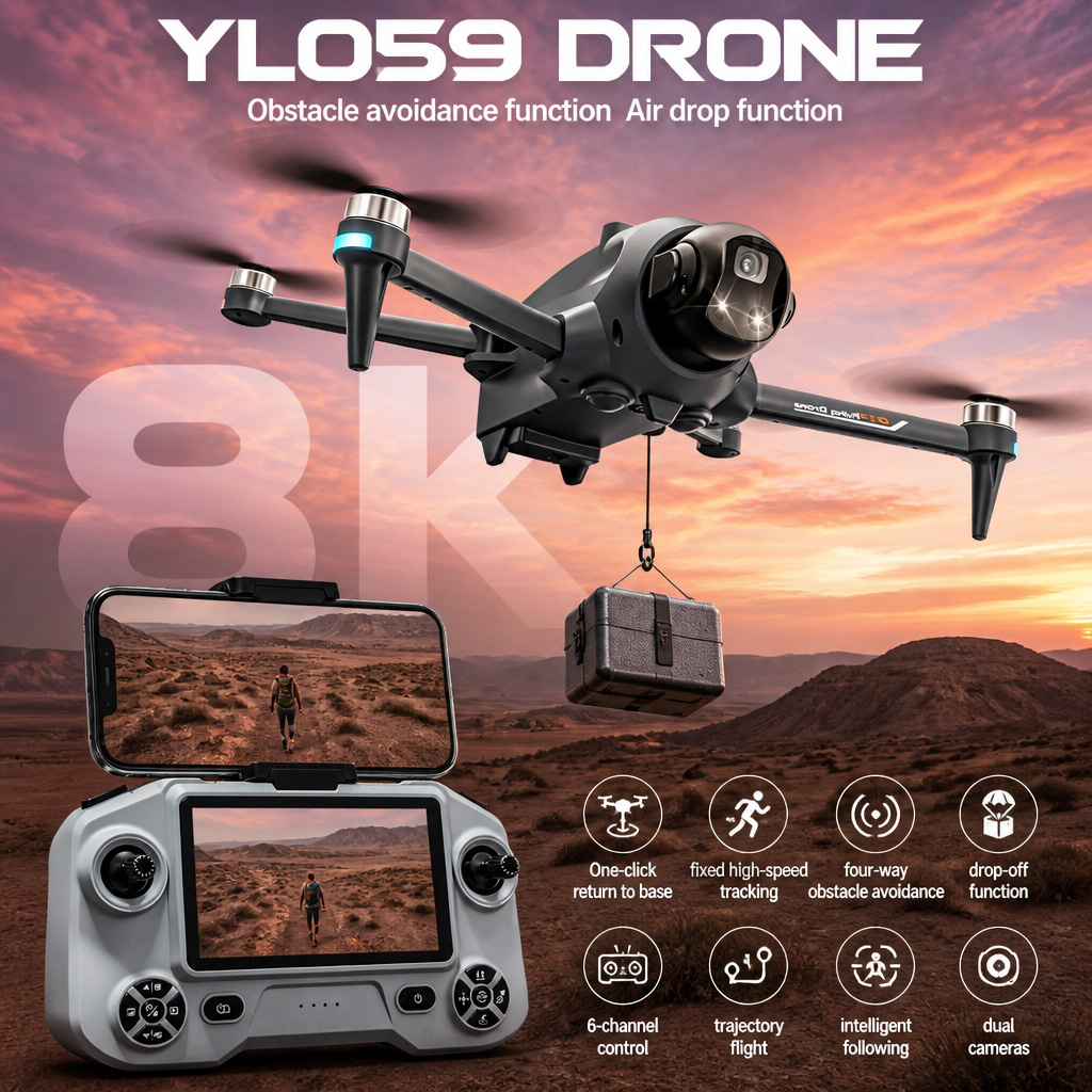 طائرة بدون طيار Potensic مع نظ - مراجعة Drone Multispectral وسعره