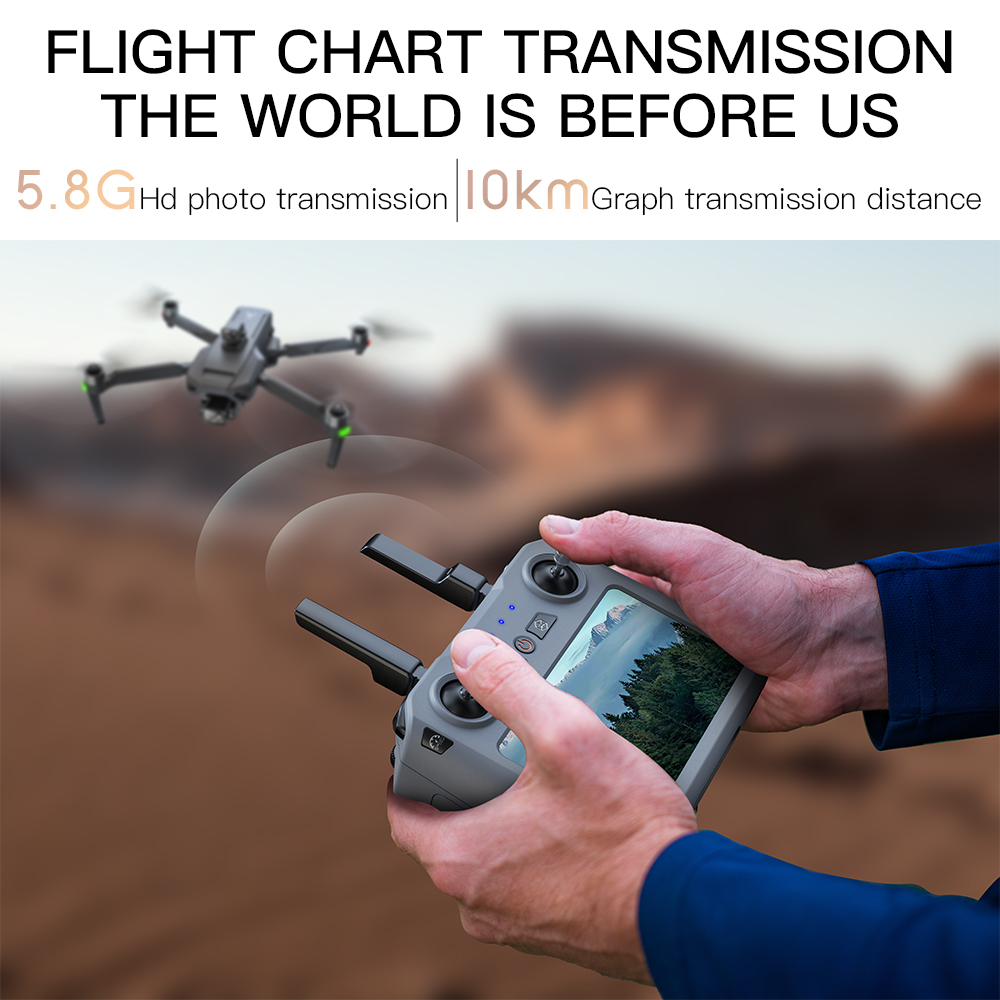 طائرة بدون طيار Teeggi SG909 M - مراجعة Drone Lidar وسعره